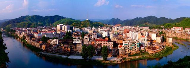 湖南邵陽(yáng)一個(gè)縣,縣城呈“V”字分布,GDP還未突破百億元